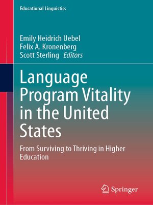 cover image of Language Program Vitality in the United States